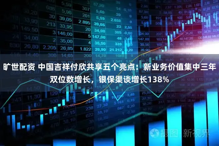 旷世配资 中国吉祥付欣共享五个亮点：新业务价值集中三年双位数增长，银保渠谈增长138%